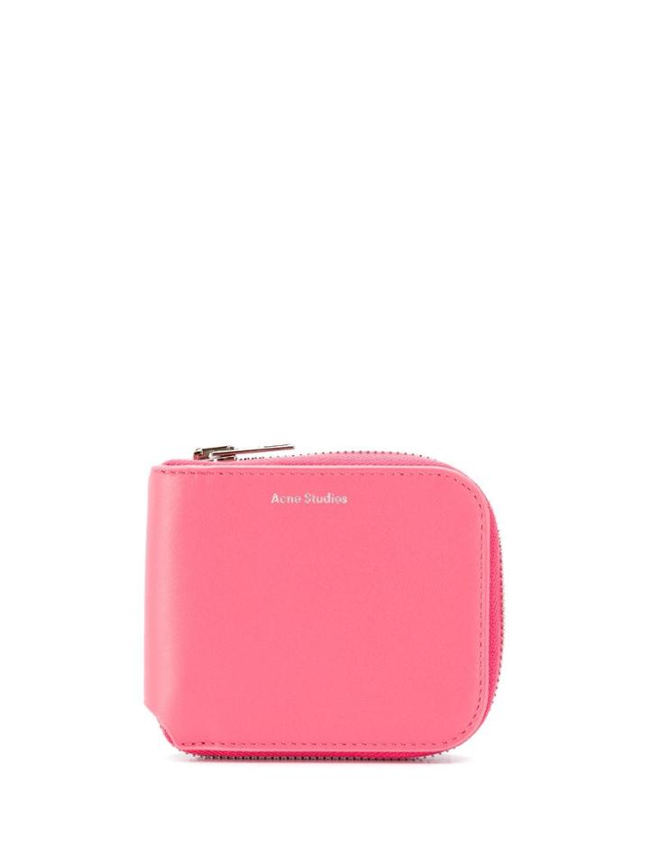 Acne Studios Kei Zipped Wallet - Pink