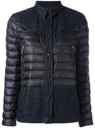 Moncler - Causses Padded Jacket - Women - Cotton/feather Down/polyamide - 2, Black, Cotton/feather Down/polyamide