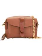 Pugnetti - Parma Shoulder Bag - Women - Calf Leather - One Size, Brown, Calf Leather