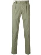 Incotex Slim-fit Tailored Trousers - Green