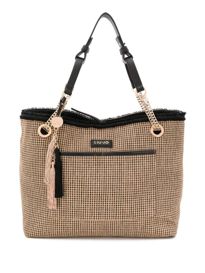 Liu Jo Woven Large Tote Bag - Black