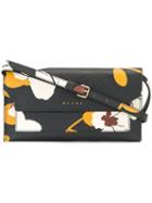 Marni Floral Wallet Crossbody Bag