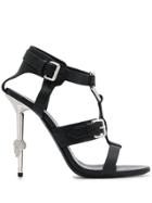 Philipp Plein High Heeled Sandals - Black