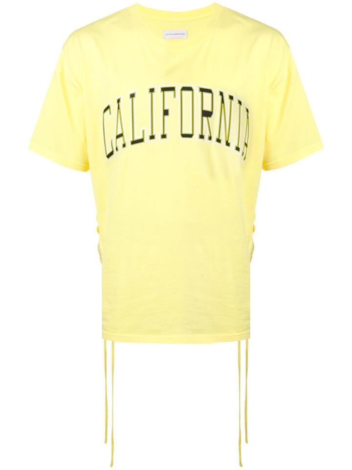 Faith Connexion Short Sleeved T-shirt - Yellow