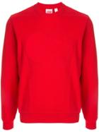 Supreme Lacoste X Supreme Sweatshirt - Red