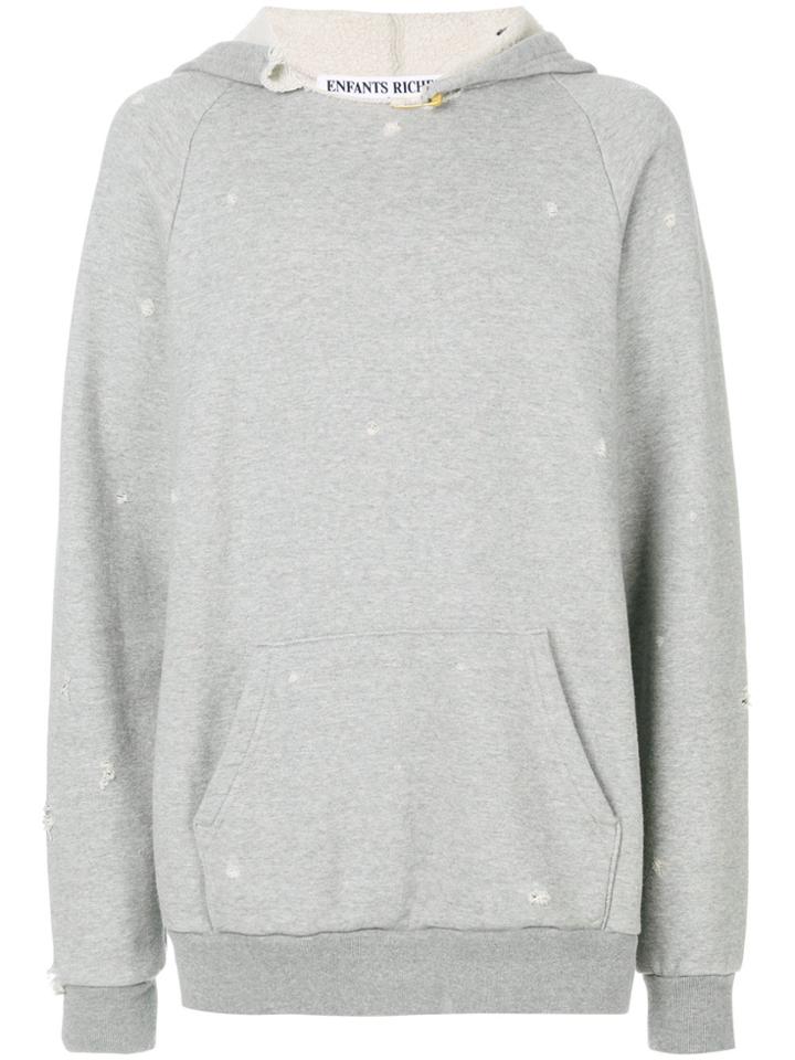 Enfants Riches Déprimés Distressed Hoodie - Grey