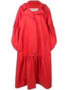 Golden Goose Oversized Fit Parka - Red