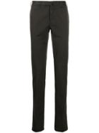 Incotex Colour Block Tailored Trousers - Grey