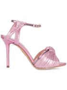 Charlotte Olympia Strapped Sandals - Pink & Purple