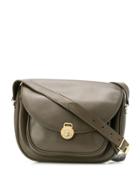 Gucci Pre-owned '1980s Square Shoulder Bag - Brown