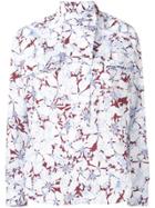 Cédric Charlier Floral Print Shirt - White
