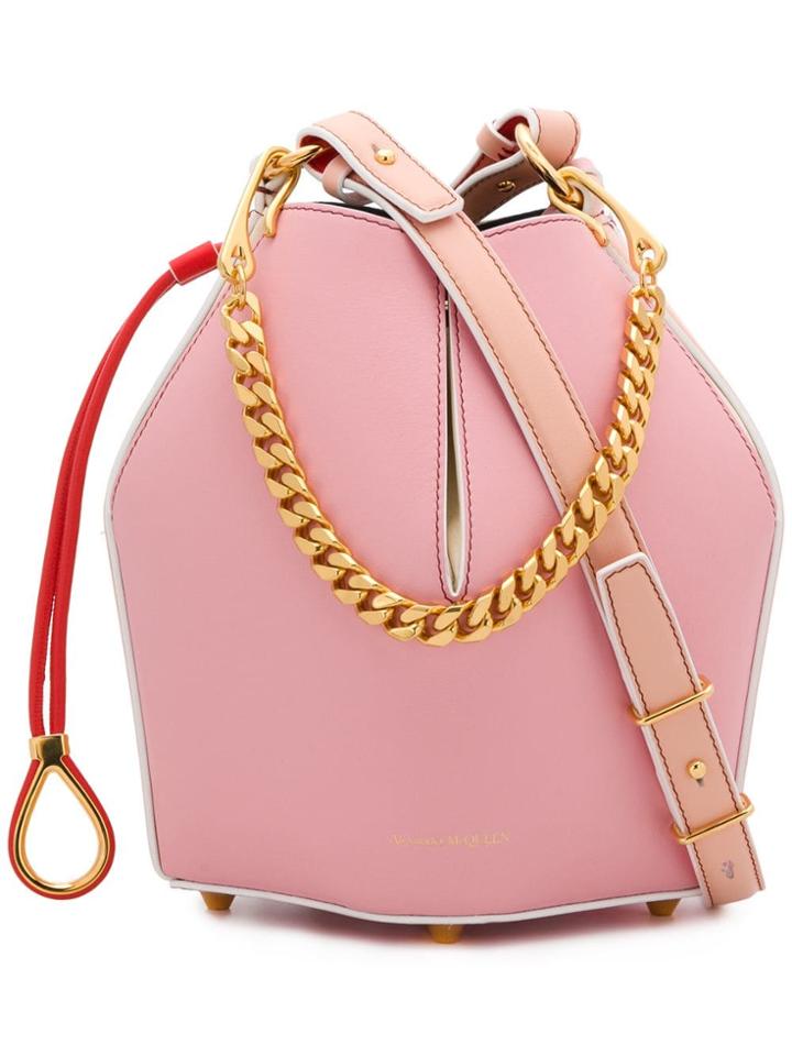 Alexander Mcqueen The Bucket Bag - Pink