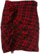 Isabel Marant Étoile - Wilma Skirt - Women - Cotton/linen/flax - 38, Red, Cotton/linen/flax