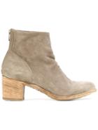 Officine Creative Brushed Ankle Boots - Nude & Neutrals