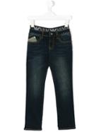 Armani Junior - Stretch Slim-fit Jeans - Kids - Cotton/spandex/elastane - 5 Yrs, Blue