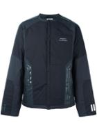 Adidas By White Mountaineering Padded Cardigan Jacket, Men's, Size: Medium, Black, Nylon/polyester