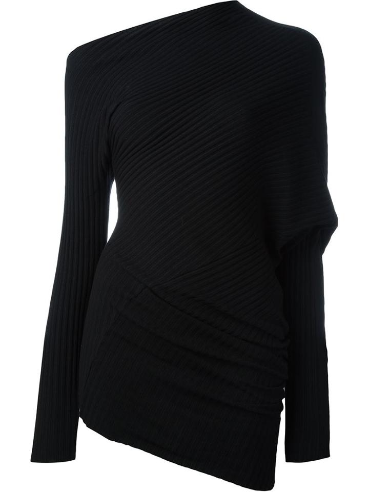 Masnada Asymmetric Ribbed Jumper