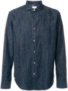 Paul Smith Denim Button Shirt - Blue