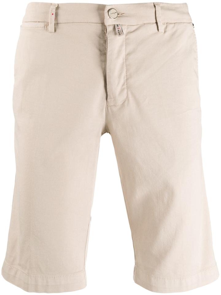 Kiton Low Rise Shorts - Neutrals