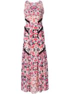 Sam & Lavi Flower Print Long Dress