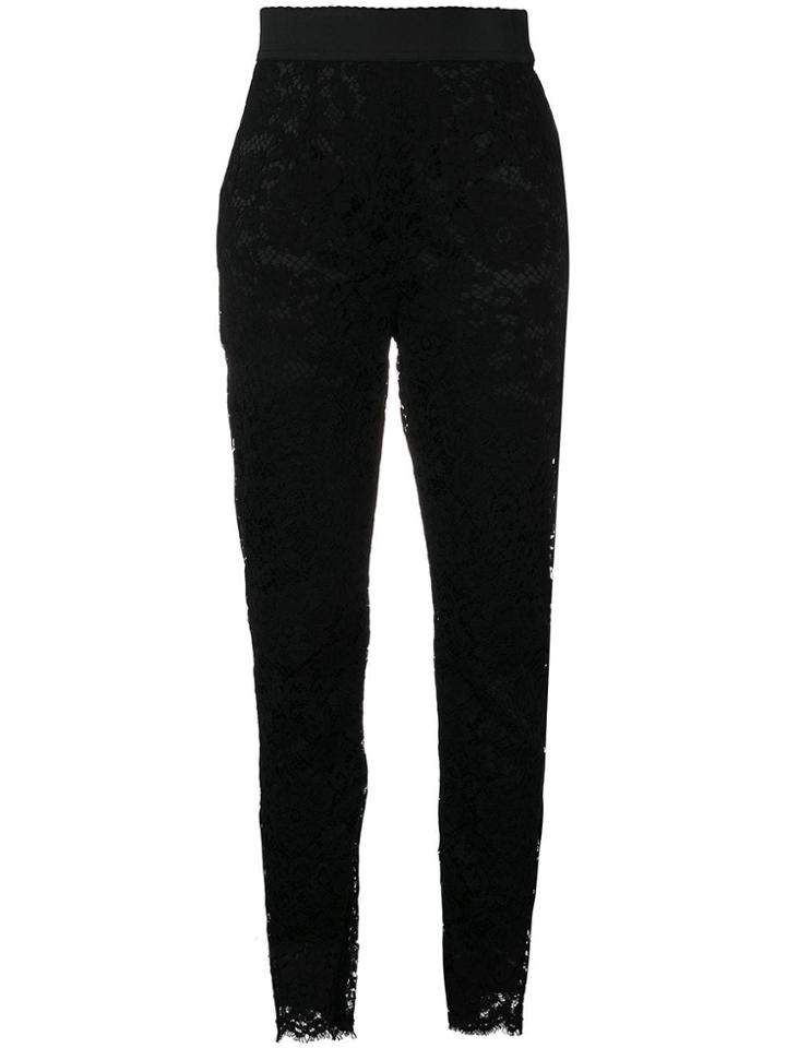 Dolce & Gabbana Tapered Trousers - Black