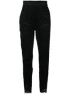 Dolce & Gabbana Tapered Trousers - Black