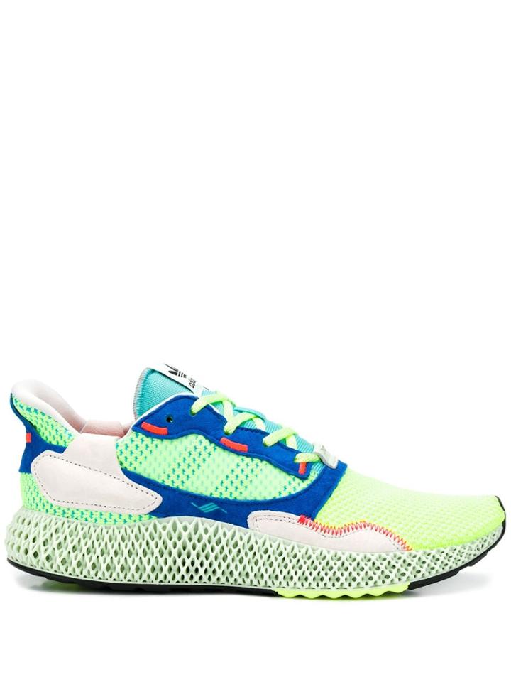 Adidas Zx 4000 4d Trainers - Yellow