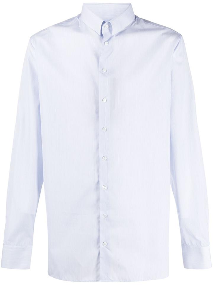 Giorgio Armani Longsleeved Buttoned Shirt - Blue