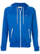 Ami Alexandre Mattiussi Zipped Hoodie - Blue