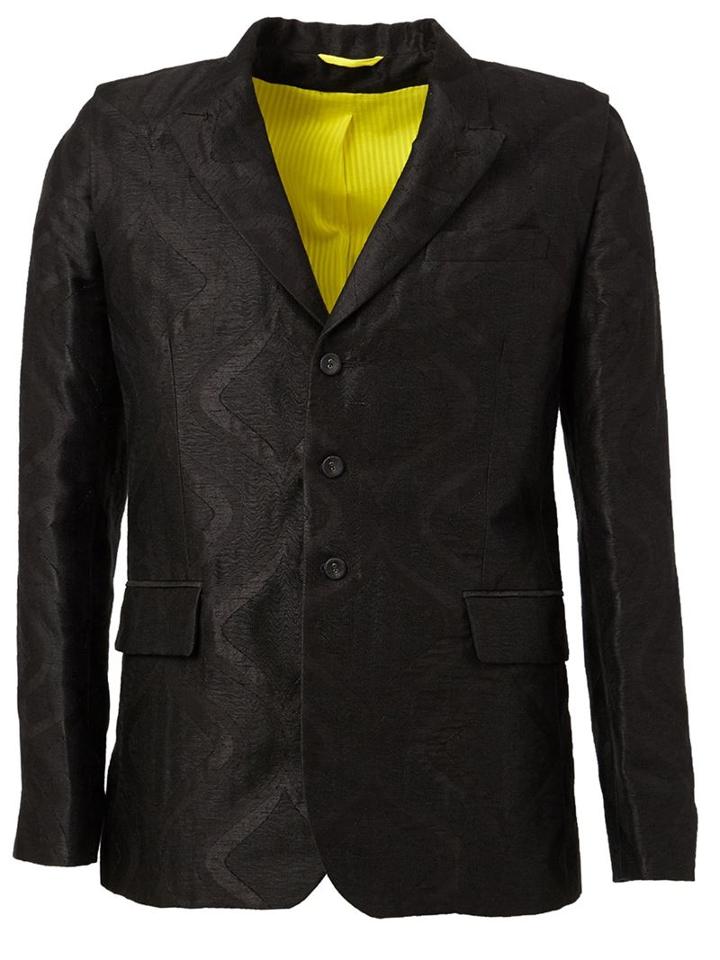 Ann Demeulemeester Wave Pattern Blazer
