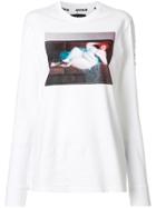 House Of Holland Long Sleeve Printed T-shirt - White