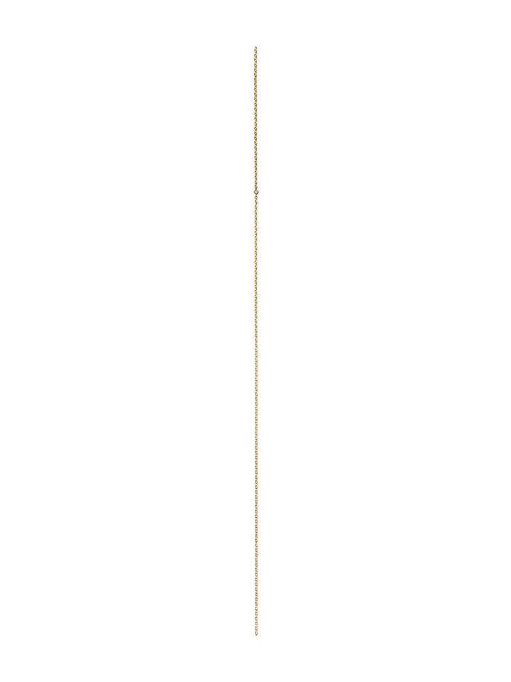 Shihara Diamond Chain Earring 250 (02) - Metallic