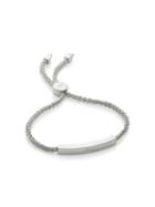 Monica Vinader Linear Silver Metallicca Bracelet