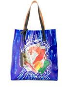 Marni Printed Shopping Bag - Blue