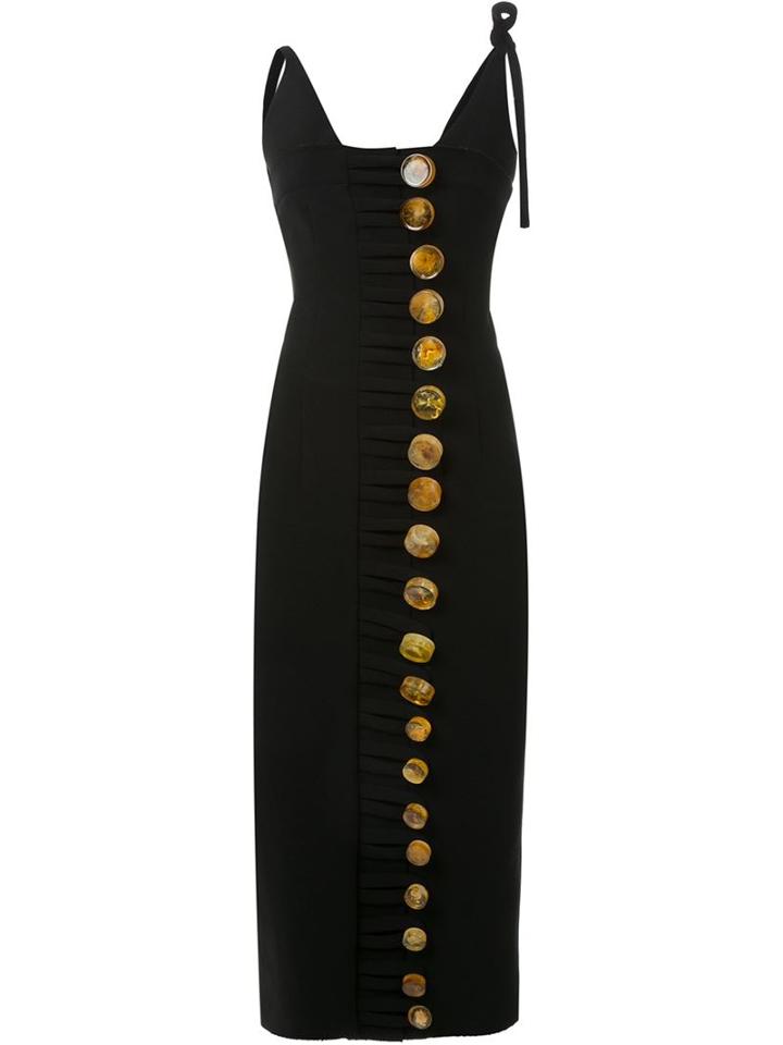 Christopher Esber Looped Elemental Contoured Dress