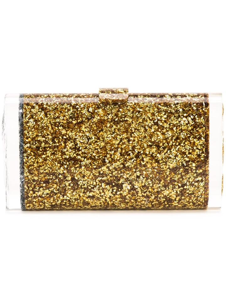 Edie Parker 'lara' Clutch, Women's, Grey