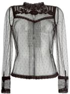 Red Valentino Sheer Blouse