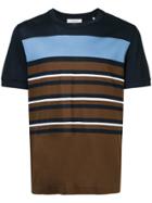 Cerruti 1881 Block Stripe T-shirt - Blue