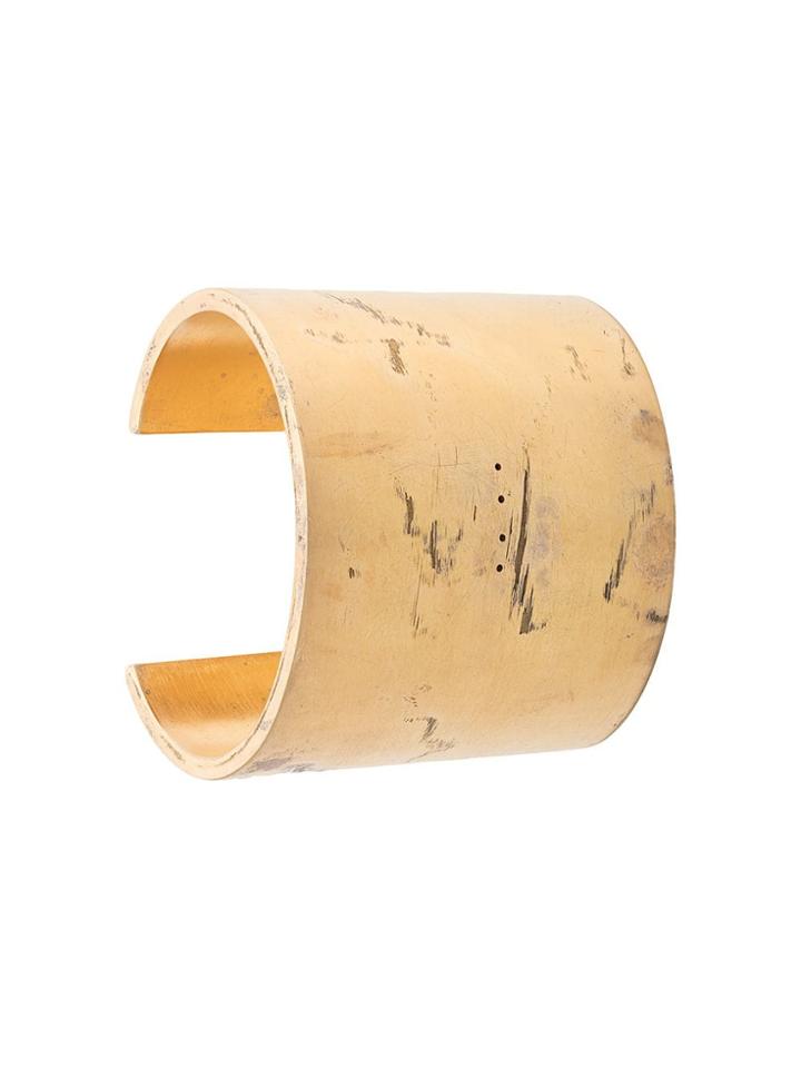 Parts Of Four Distressed Effect Cuff Bracelet - Yellow & Orange