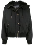 Versace Jeans Couture Zipped-up Bomber Jacket - Black