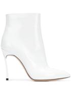 Casadei Heeled Ankle Boots - White
