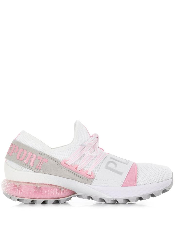 Plein Sport Runner Statement Sneakers - White