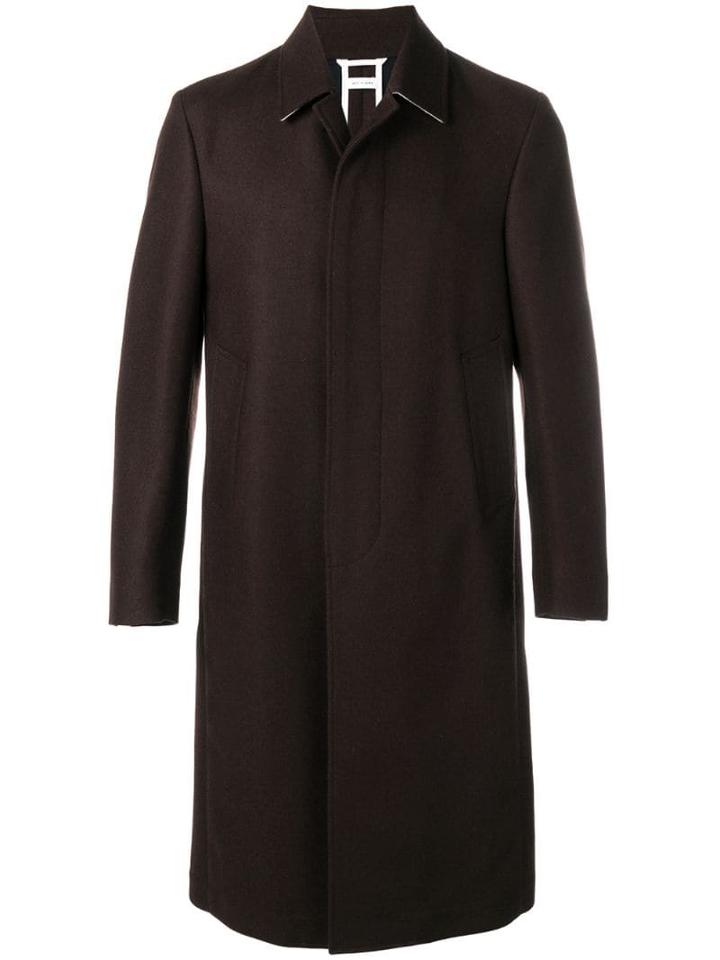 Thom Browne Relaxed Bal Collar Overcoat