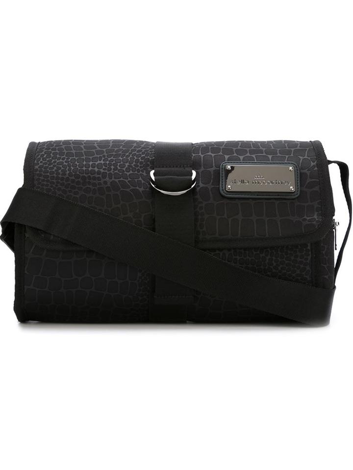 Adidas By Stella Mccartney Embossed Crocodile Effect Bum Bag