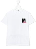 Msgm Kids Barbie T-shirt, Size: 10 Yrs, White