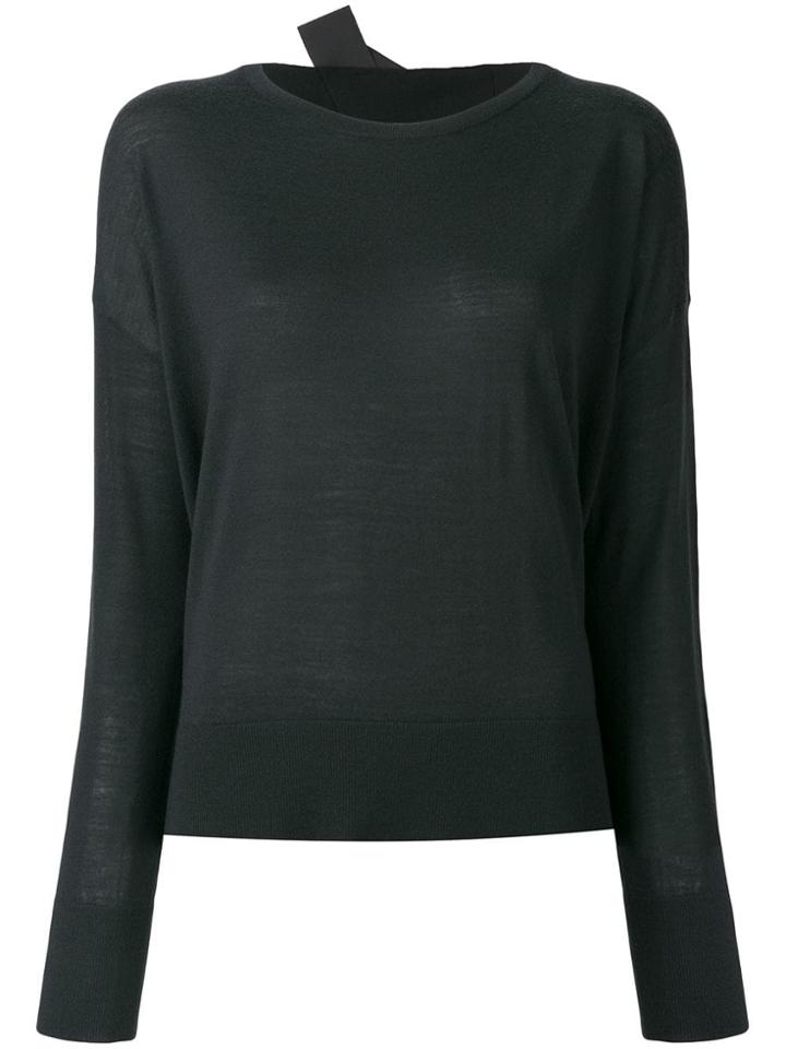 Dorothee Schumacher Back Strap Sweatshirt - Grey