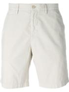 Burberry Brit Straight Leg Bermuda Shorts, Men's, Size: 40, Nude/neutrals, Cotton