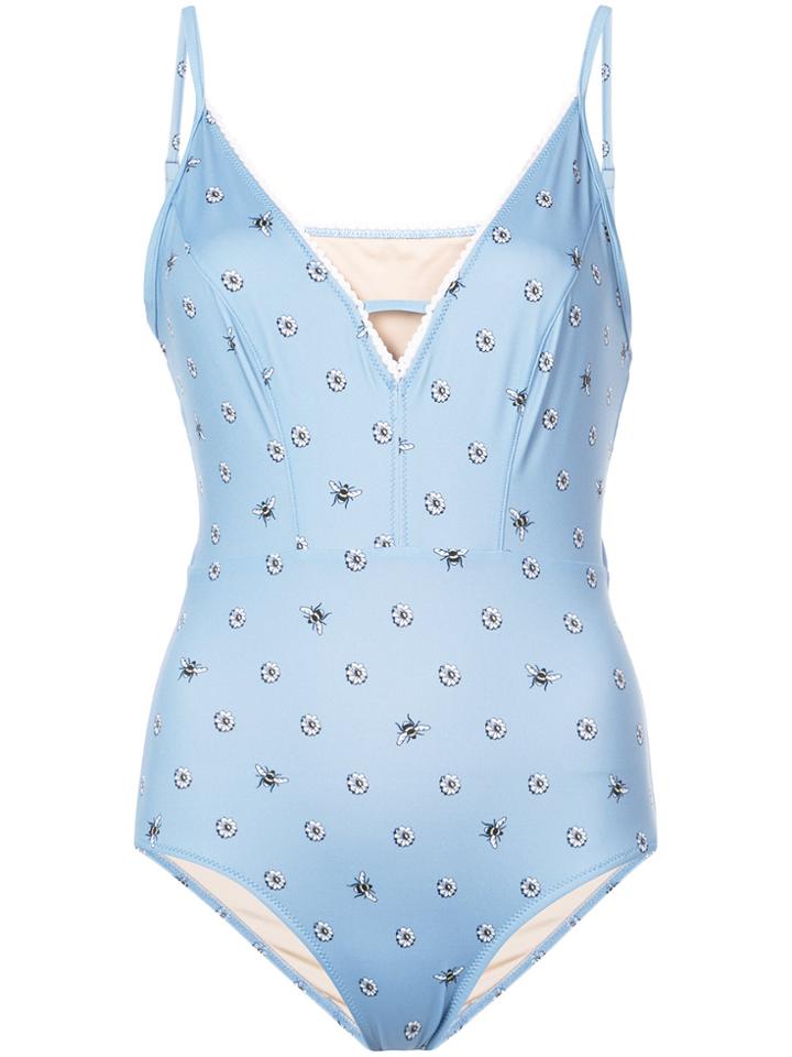 Morgan Lane Veronika One-piece - Blue