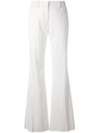 Calvin Klein Liessel Trousers, Women's, Size: 42, White, Viscose/spandex/elastane