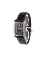 Oris 'rectangular Date' Analog Watch, Adult Unisex, Sapphire